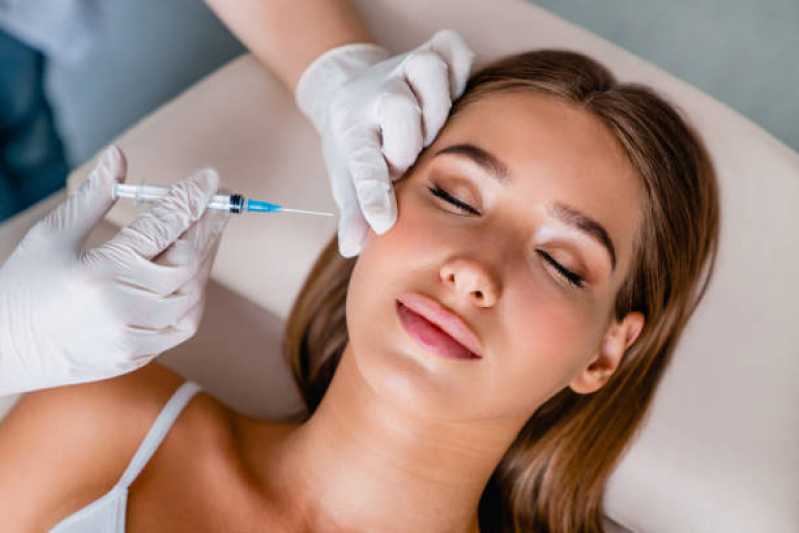 Procedimento de Botox nos Lábios Recanto das Emas - Procedimento de Botox Facial